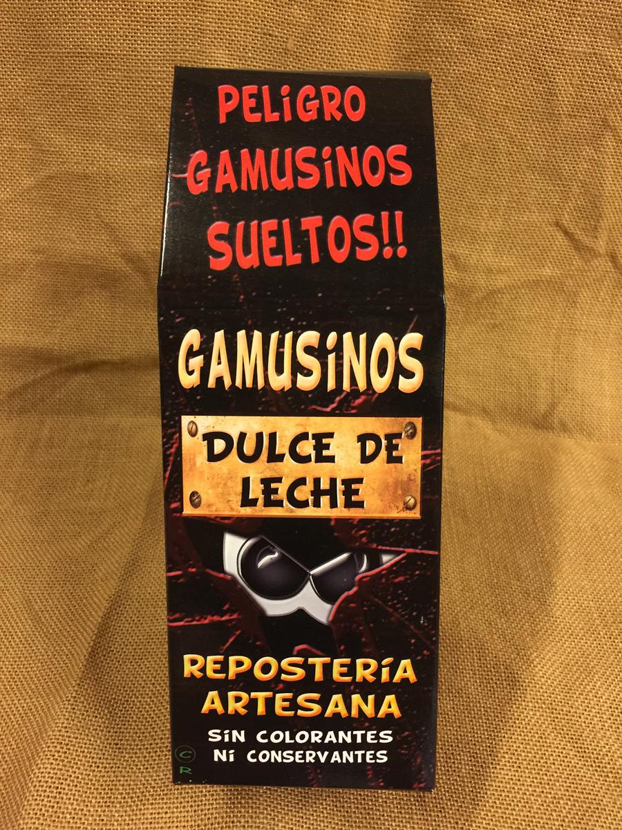 Gamusinos dulce de leche