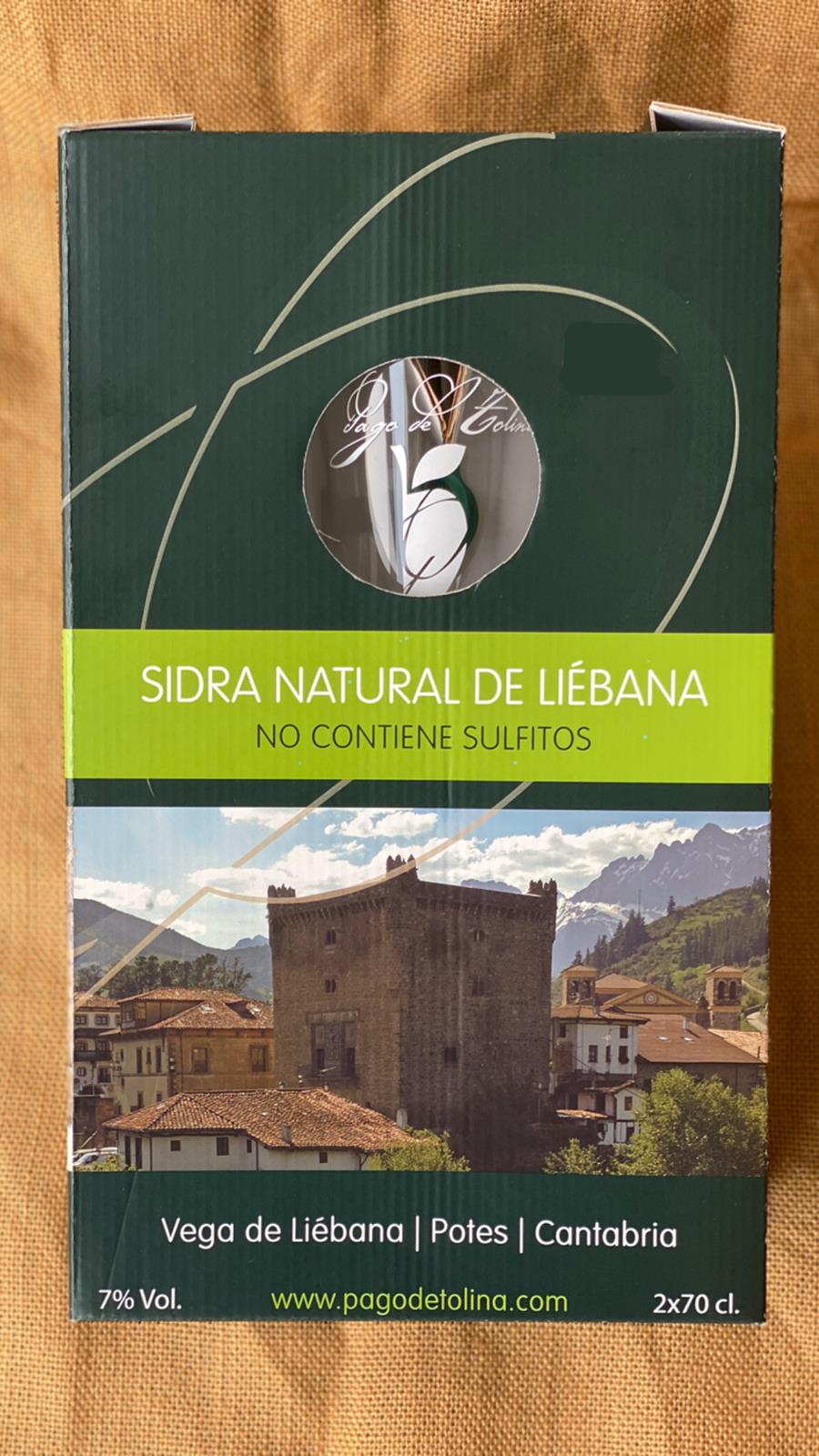 Sidra natural pago de tolina Potes liebana
