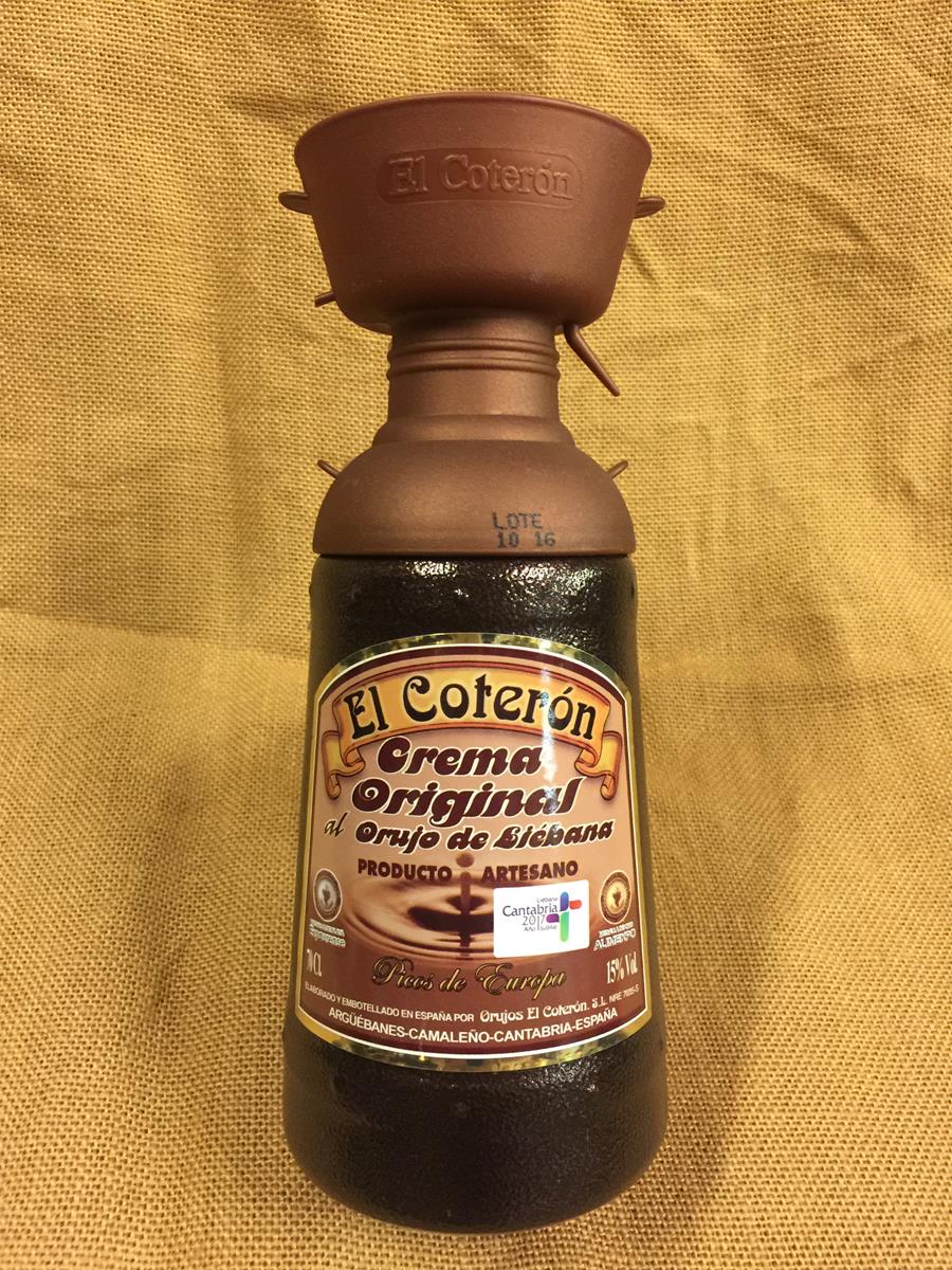 Crema de orujo el Coterón 