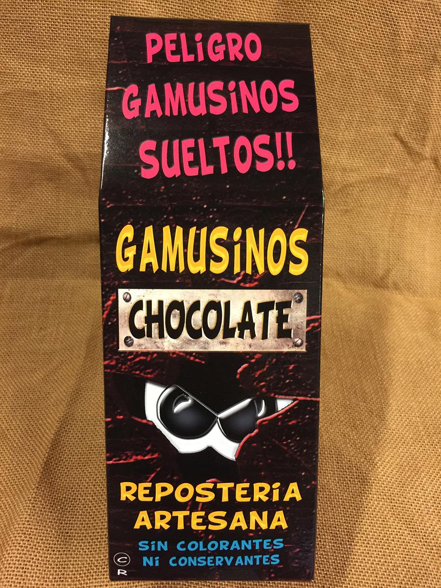 Gamusinos de chocolate
