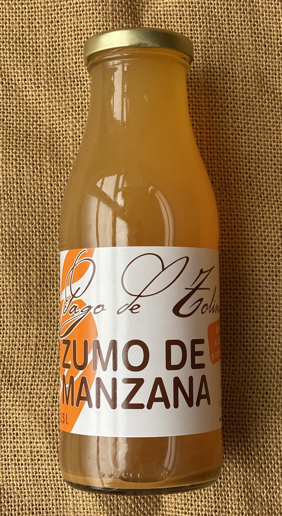 Zumo de manzana pago de tolina