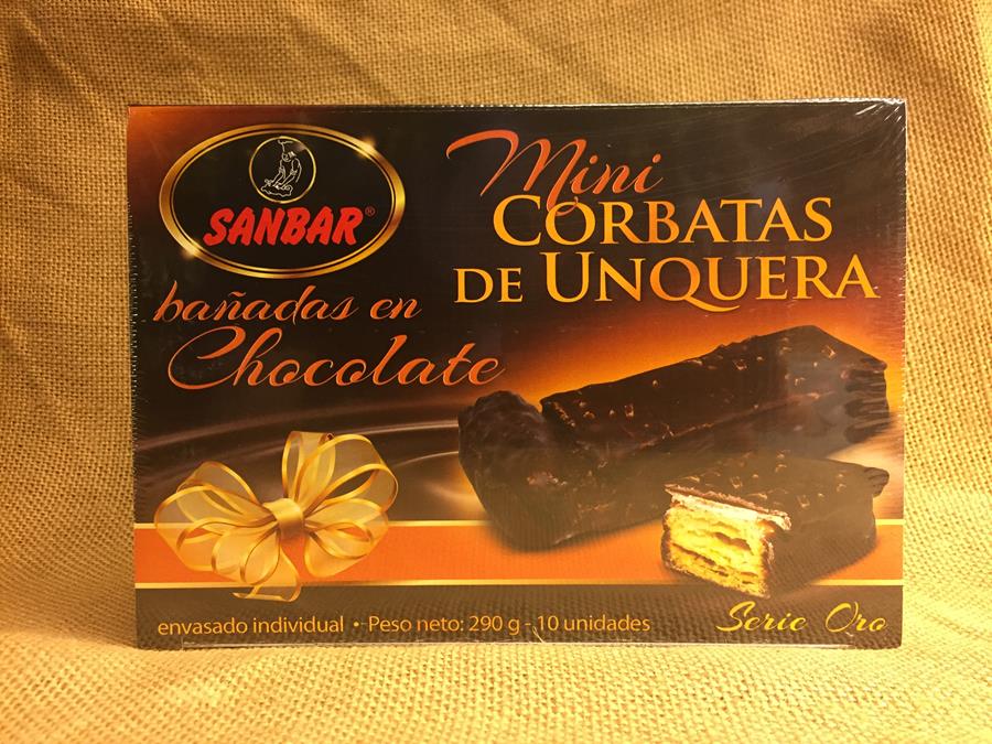 Corbatas chocolate sanbar