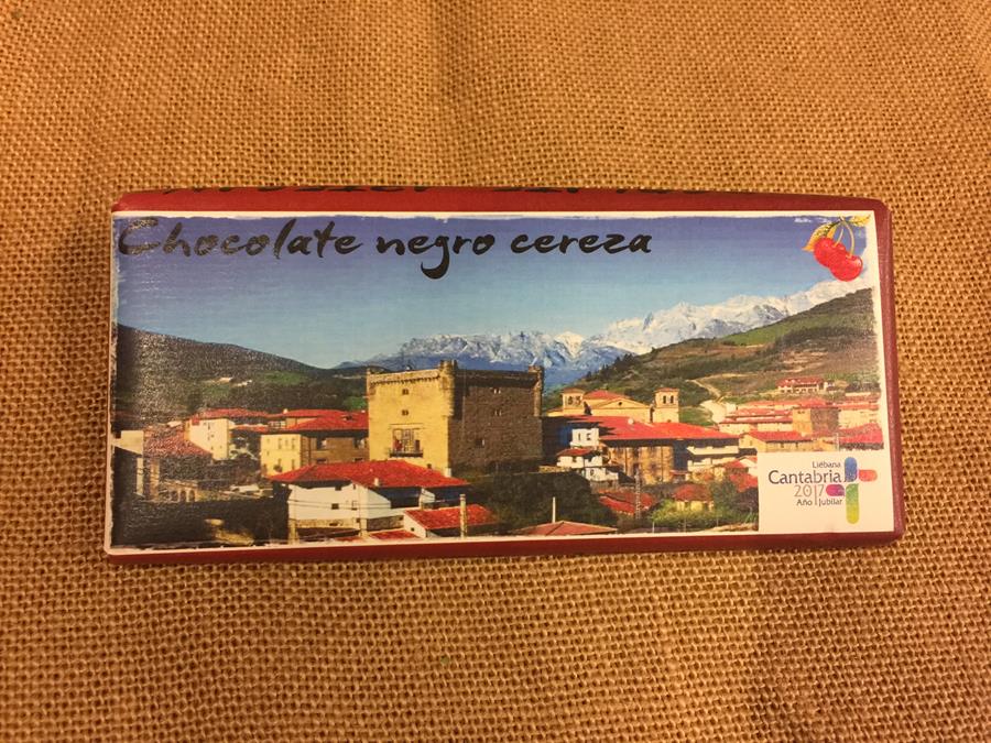 CHOCOLATE PURO CEREZA "EL TARUGU" 125gr | 225 | Productos típicos de cantabria