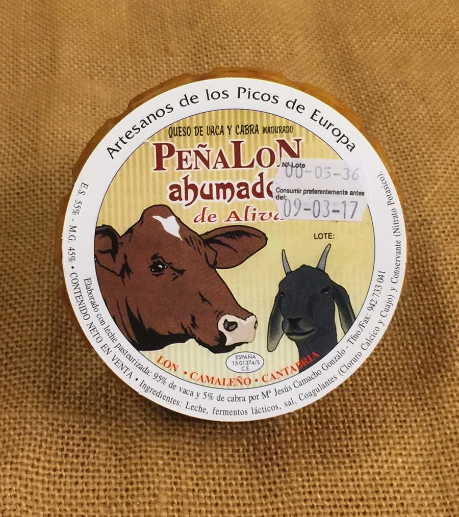 quesuco peñalon ahumado queso de aliva queso de liebana queso picos de europa queso de lon productos el tarugu el tarugu potes hosteria la antigua potes