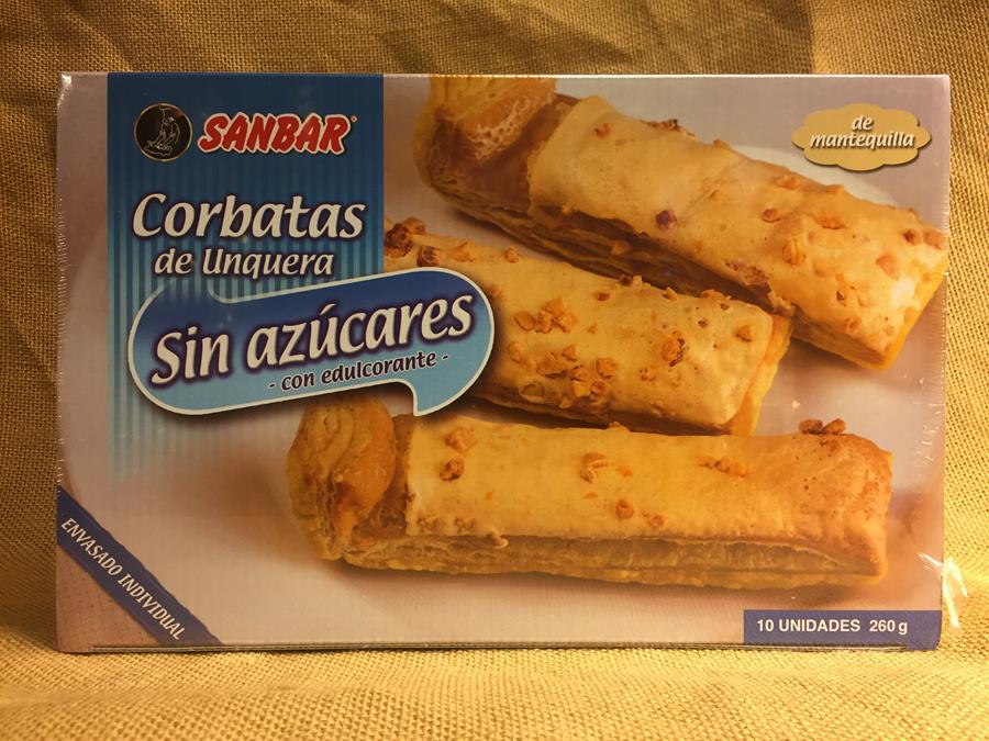 Corbatas sanbar sin azúcar 