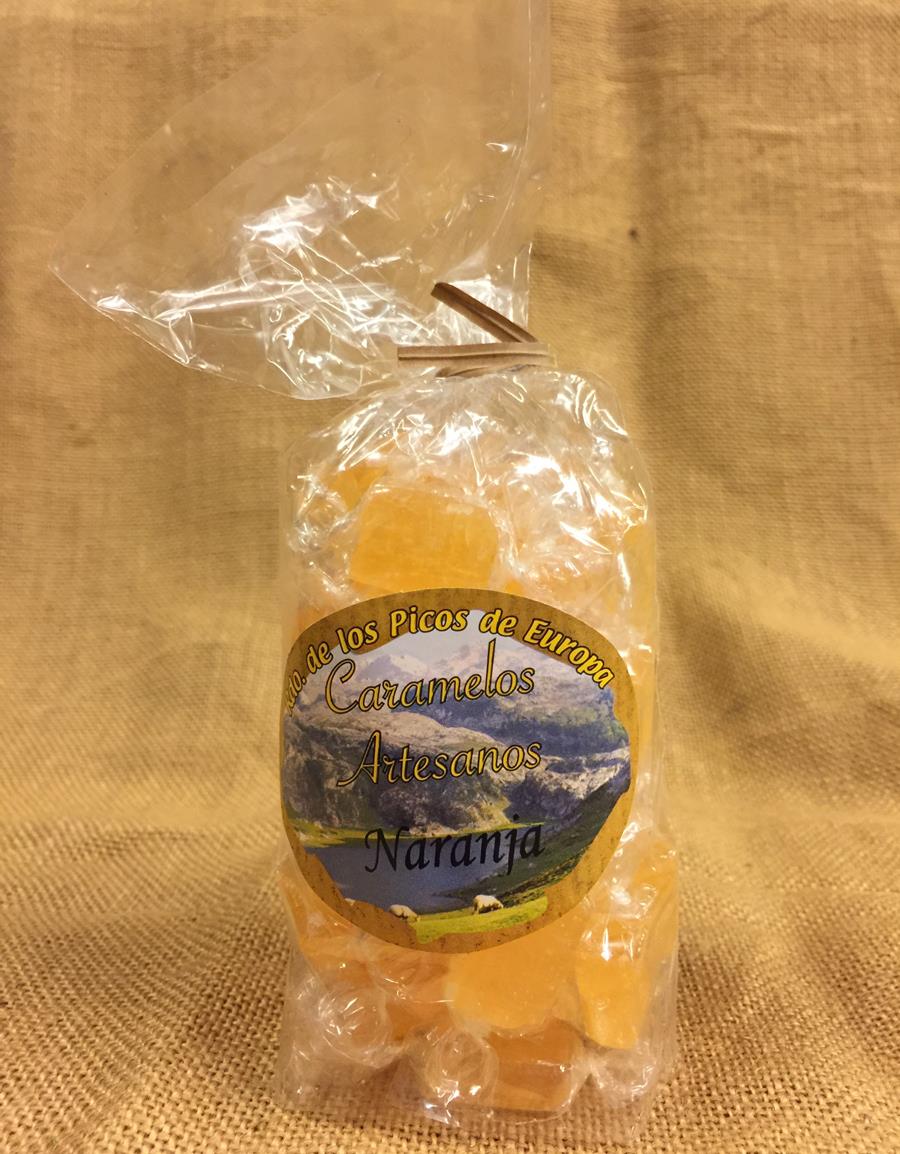 Caramelos artesanos de naranja caramelos de cantabria picos de europa
