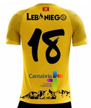 CAMISETA 2ª EQUIPACIÓN (Número Personalizable) | 310 | Productos típicos de cantabria