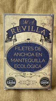 ANCHOAS EN MANTEQUILLA ECOLÓGICA  “M.A. REVILLA” | 352 | Productos típicos de cantabria