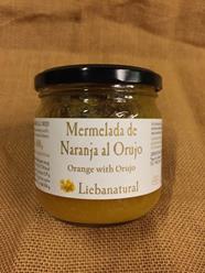 MERMELADA DE "NARANJA AL ORUJO" LIEBANANATURAL | 180 | Productos típicos de cantabria