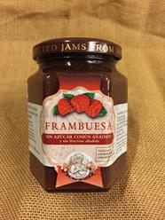 MERMELADA DE FRAMBUESA "SIN AZÚCAR" LA ARTESANA | 185 | Productos típicos de cantabria