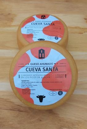 QUESO DE VACA “AHUMADO” DE ALIVA “CUEVA SANTA” | 350 | Productos típicos de cantabria