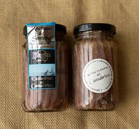 ANCHOAS DEL CANTABRICO EN ACEITE DE OLIVA “BLASAN” 210 grs | 361 | Productos típicos de cantabria