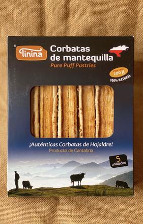 CORBATAS de MANTEQUILLA “TININA” 200 grs | 369 | Productos típicos de cantabria