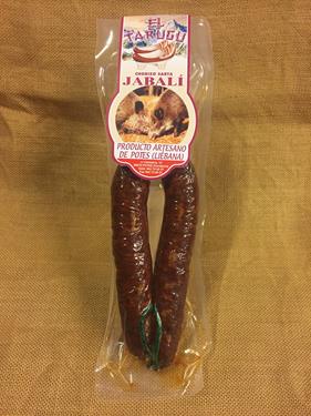 CHORIZO DE JABALÍ "EL TARUGU" | 53 | Productos típicos de cantabria