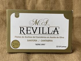 ANCHOAS SERIE ORO “M.A. REVILLA” | 354 | Productos típicos de cantabria