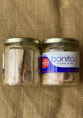 4 tarros BONITO DEL NORTE(CANTÁBRICO),EN ACEITE DE OLIVA | 356 | Productos típicos de cantabria