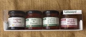 SURTIDO MERMELADAS PARA QUESO “LIEBANANATURAL” | 400 | Productos típicos de cantabria