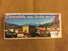 CHOCOLATE CON LECHE ORUJO "EL TARUGU" 125gr | 234 | Productos típicos de cantabria