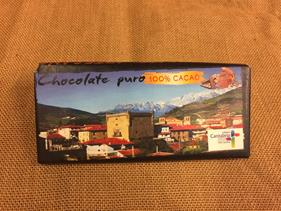 CHOCOLATE PURO 100% CACAO "EL TARUGU" 125gr | 221 | Productos típicos de cantabria