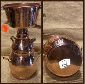 “ALQUITARA” DE COBRE 5 LITROS | 461 | Productos típicos de cantabria