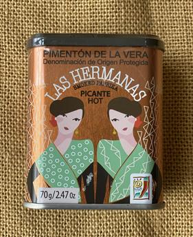 PIMENTON PICANTE “LAS HERMANAS” lata 70 grs | 387 | Productos típicos de cantabria