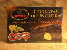 CORBATAS DE CHOCOLATE "SIN AZÚCAR" SANBAR | 45 | Productos típicos de cantabria