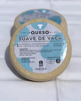 QUESO SUAVE DE VACA “CUEVA SANTA” | 349 | Productos típicos de cantabria