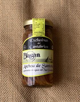 ANCHOAS DEL CANTABRICO EN ACEITE DE OLIVA “BLASAN” 100 grs | 363 | Productos típicos de cantabria