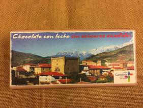 CHOCOLATE CON LECHE *SIN AZÚCARES AÑADIDOS* "EL TARUGU" 125gr | 237 | Productos típicos de cantabria