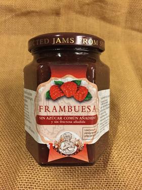 MERMELADA DE FRAMBUESA "SIN AZÚCAR" LA ARTESANA | 185 | Productos típicos de cantabria